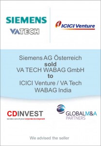 Siemens VA Tech ICIC Unternehmensverkauf
