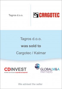 Tagros Cargotec Unternehmensverkauf
